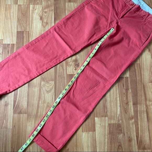J. Crew Bennett Chino Orange straight leg pants - Picture 9 of 10